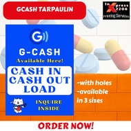 GCASH TARPAULIN BANNER E-LOADING BILLS PAYMENT