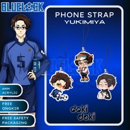 Phone STRAP HP ANIME YUKIMIYA KENYU BLUE LOCK