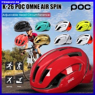 Poc Omne Air Spin Road Cycling Helmet Racing Bike Helmet Men Women Ultralight Mtb Mountain Bike Helmet Aero Bicycle Helmet Safety Cap 55-62cm Fenghao_sg