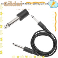 GILDAI 2PCS Guitar Instrument Cable, Flexible 3.3ft 6.35mm To 6.35mm Single-channel, Low Loss Plug a