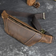 Tas Dada Kulit Pria Crossbody Shoulder Bag Untuk Pria Tas Selempang Paket Pinggang Kulit Pria Untuk 