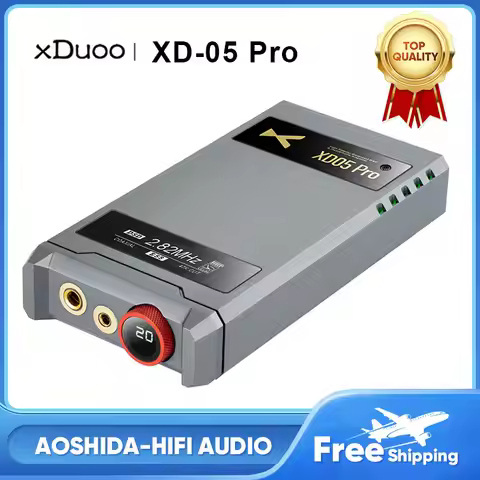 XDUOO XD05 Pro Portable Full Balanced DAC Headphone Amplifier ES9039SPRO Flagship DAC USB XMOS XU316