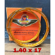 ALLOY RIM FALCON ARGON FANHNU BOLT SLOT ALLOY RIM GELUNG 1.40 x 17 INCH