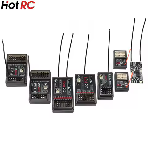 Hotrc Hot RC 4/5/6/8CH RC Receiver 2.4GHz Gyro for CT-4A CT-6A CT-8A HT-6A HT-8A DS600 DS-4A RC Radi