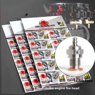 1PCS T4 Glow Plug for 4-Stroke Methanol Engine RS/Toyan/SAITO Iridium Spark Plug 6g High Performance