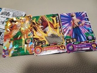 七龍珠英雄龍珠閃咭遊戲卡第一彈精選補充包布魯將軍天津飯撒旦先生GT 孫悟空
