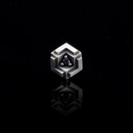 Berlin - 黑鑽石和 925k 氧化銀耳環