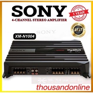 SONY XM-N1004 ~ 1000 WATT 4/3/2 CHANNEL STEREO CAR POWER AMPLIFIER 60W RMS X 4 AT 4 OHMS