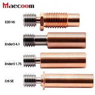 Titanium Alloy Copper Bi-Metal Heatbreak Throat E3d V6 HOTEND Heater Block For Cr10s Cr6 SE 3D