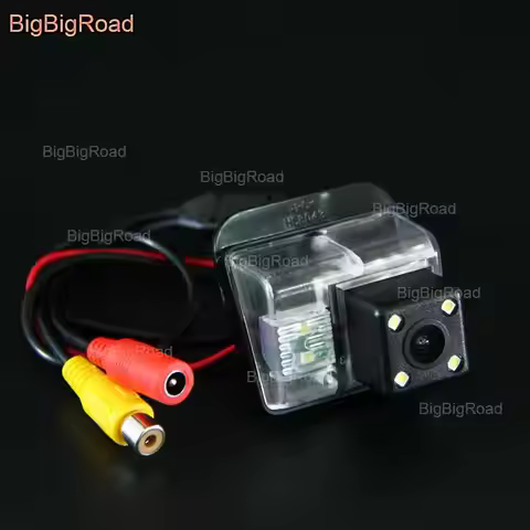 BigBigRoad Car Intelligent Dynamic Track Rear View Camera Backup Reversing Camera For Mazda 6 2008 /