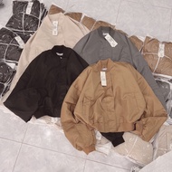 Áo khoát nữ hàng đẹp mero 2 lớp lửng trơn hàng đẹp ngộ nghĩnh-A2072