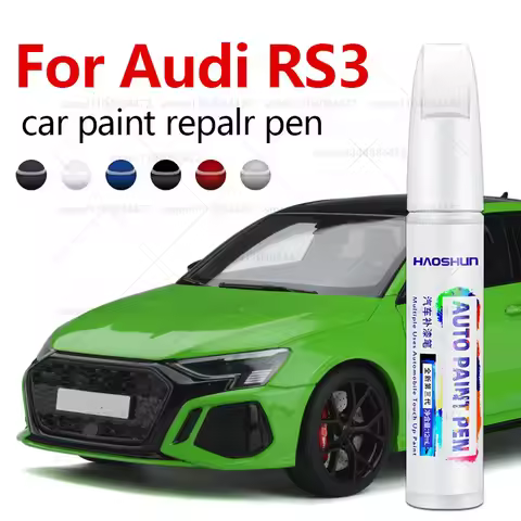 Car Paint Repair Pen For 2011-2025 AUDI RS3 Paint Scratch Repair Accessories Black LY9T White LY9L G