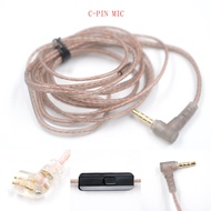 KZ Cáp Độ Tinh Khiết Cao Oxy-Miễn Phí Đồng Phẳng Nâng Cấp Cáp Tai Nghe Dây cáp Ban Đầu Cho Kz Edx Pr