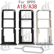 For OPPO A18 CPH2591 /  A38 CPH2579 Sim Card Tray Slot Holder Card Holder Reader SD Slot Adapter Rep