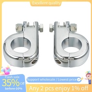 In stock-1.25 Inch Highway Guard Foot Peg Clamp Mount Kit for   Crash Bars(Silver)