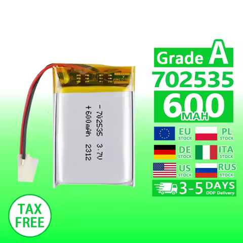 702535 751524 3.7v 600mAh 240mAh Polymer Battery 831550 803450 803035 803030 Lithium Ion Battery Blu