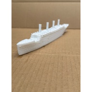 3D printed Titanic ship model, ship toy model