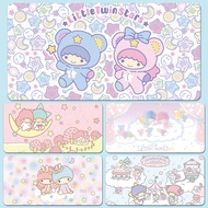 Little Gemini Mouse Pad Keyboard Pad Student Office Game Cartoon Plus Size Mouse Pad Student Girl Bo