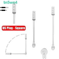 TN5WC4 Power Outlets Extender, 180° Swivel Stretchable Plug Electrical Outlet Extender, Flat Plug Ad