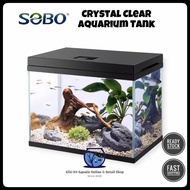 KFEI89 X SOBO Crystal Clear Aquarium Tank Full Set Advanced Aquarium Filtration & Accessories GLASS 