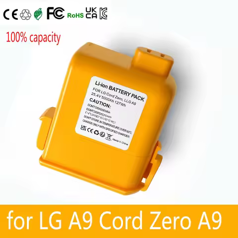 Lithium Ion Battery for LG CordZero A9+ A9Plus A9M A9MASTER2X for LG A9 Series Cordless Vacuum Clean