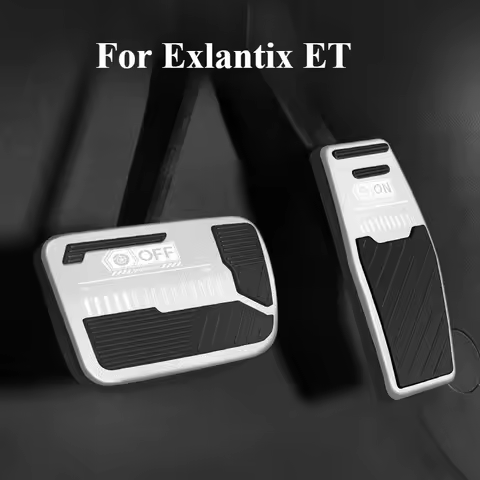 For Exlantix ET Accelerator Brake Pedal Car Modified Foot Pedal Decoration Non-slip Interior Product
