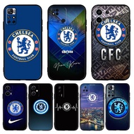 【A+10】Chelsea FC for Redmi Note 7 8 9 10 4G Pro Max 8T 9S 9T TPU black silicone frosted phone case