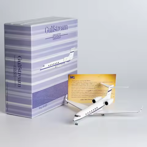 75031 Alloy Collectible Plane Gift NG Model 1:200 Metrojet C-37B G550 Diecast Aircraft Jet Model B-K