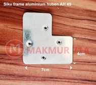 Siku Sudut Frame Aluminium Huben AH 45 / Siku Join frame aluminium