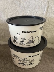 Tupperware one touch LAT 2pcs / set 2L and 1.4L