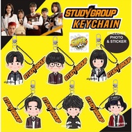 Study group keychain kdrama fanmade hwang min hyun fanart