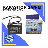 Be Promo 6 uf 6uf BOX 450 V SAN - EI Capacitor Box Capacitor/ Water Pump Capacitor/
