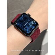 apple watch series 10 strap apple watch strap Apple Cassel Rose Embossed Summer watch Strap