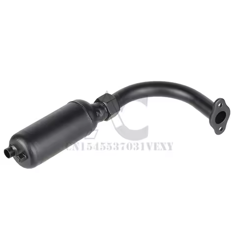 New muffler exhaust pipe for 49cc 60cc 66cc 80cc 100cc 2 stroke electric bike motorcycle exhaust pip