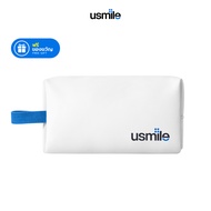 (ไม่ขาย) กระเป๋าเครื่องสำอางความจุขนาดใหญ่ที่ออกแบบเองของ usmile สามารถใส่แปรงสีฟันไฟฟ้าและเครื่องล้