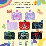 SMIGGLE - BENTO MEDIUM LUNCH BOX ORIGINAL CHILDREN'S SEASONED LUNCH BOX