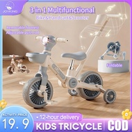 Kids Multifunction Tricycle Children Foldable Scooter Adjustable Balance Bike Music Light Kanak-kana