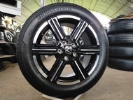แม็กฮอนด้าป้ายแดง สีเดิม ขอบ17 พร้อมยางบริสโตนป้ายแดง 215 55 17 ปี24 ส่ HRV accord รุ่นอื่นๆ 5 รู 11