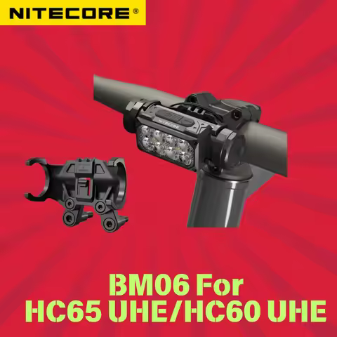 NITECORE BM06 Headlamp Bike Mount Specially designed for HC60 UHE and HC65 UHE