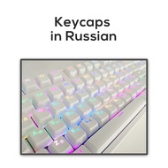 【Worth-Buy】 Mechanical Keyboard Keycaps Oem Profile Layout German Abs Transparent 104 Keys For Gk61 Anne Pro 2
