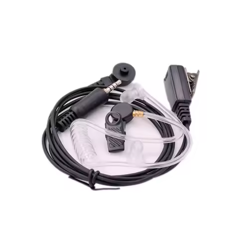 Acoustic Tube Earpiece Headset for Yaesu Vertex VX6R VX6 VX7R VX170 FT270 Standard Horizon HX210 HX4