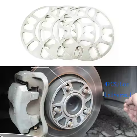 8mm Universal Car Wheel Spacers Tire Adapter Shims Plate 4x98 4x100 4x108 4x114.3 5x100 5x105 5x108 