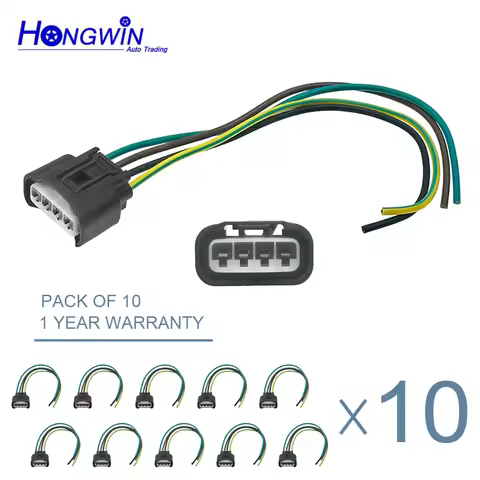 4/8/10PCS Wire plug connector ignition Coil For Toyota Lexus 4-way Female Fit Coil Part 90919-02240