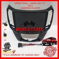 GREAT WALL HAVAL M4 / H1 2014 10" ANDROID IPS PLAYER With ( F.O.C ANDROID CASING )