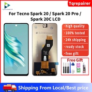 [Tqrepairer ] For Tecno Spark 20 / Tecno Spark 20 Pro / Tecno Spark 20c LCD DIsplay Touch Screen Dig