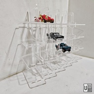 Hotwheels Rack 24 slot Hot Wheels Display Rack Hotwheels dan Tomica, Takara Tomy, Matchbox Display