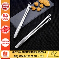 PERALATAN Meat Food Clips Korean BBQ Steak Clip 28cm/kitchen Equipment Accessories/Cooking Tools/Chopsticks/Baking Tools/spatul