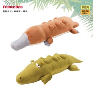 日本FranceBed震動抱枕/ 鱷魚