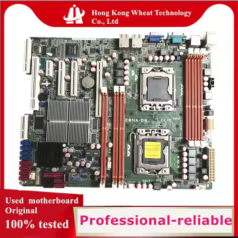 For Intel X58 Z8NA-D6 motherboard Used original LGA 1366 LGA1366 DDR3 24GB USB2.0 SATA2 Server Mainb