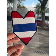 Thailook tag Sticker waterproof vios dugong myvi axia bezza